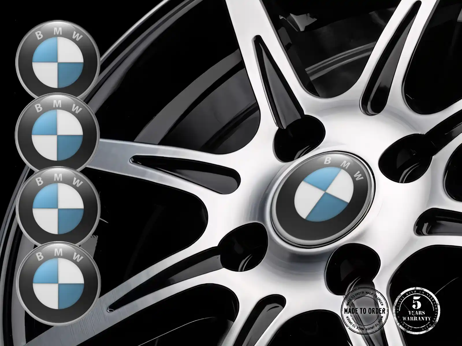 BMW Insignia Rueda Marca Flujo Radiante Edición